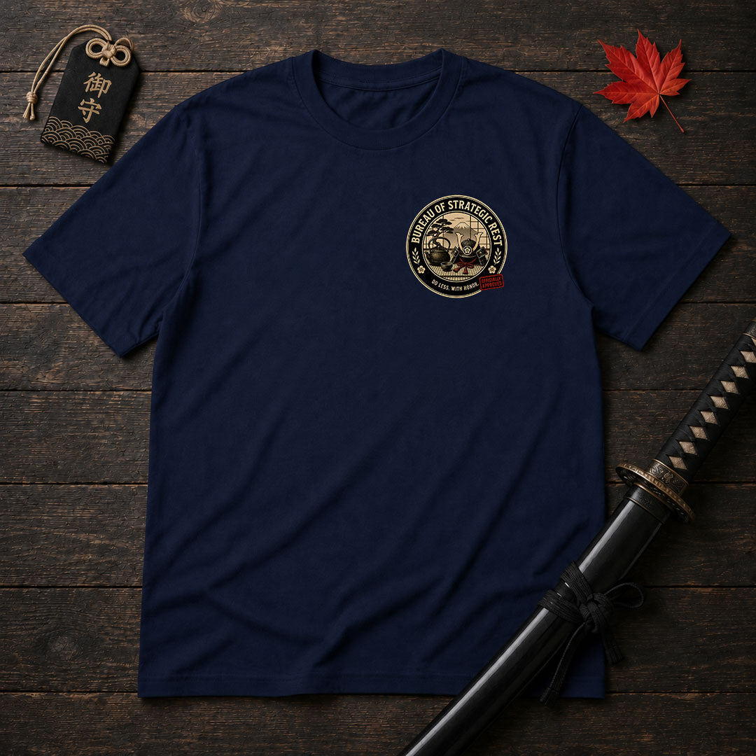 Samurai Tea And Helm T-Shirt