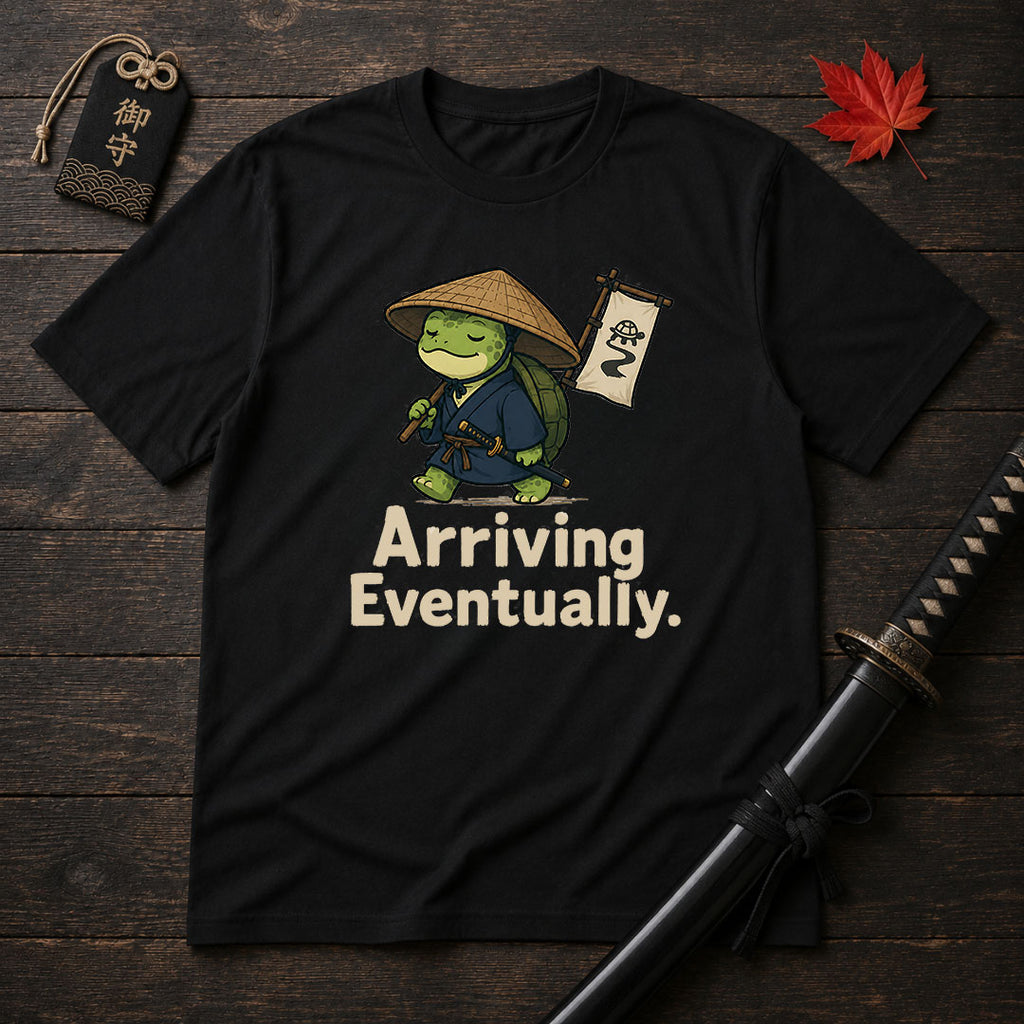 Samurai Turtle Arriving T-Shirt