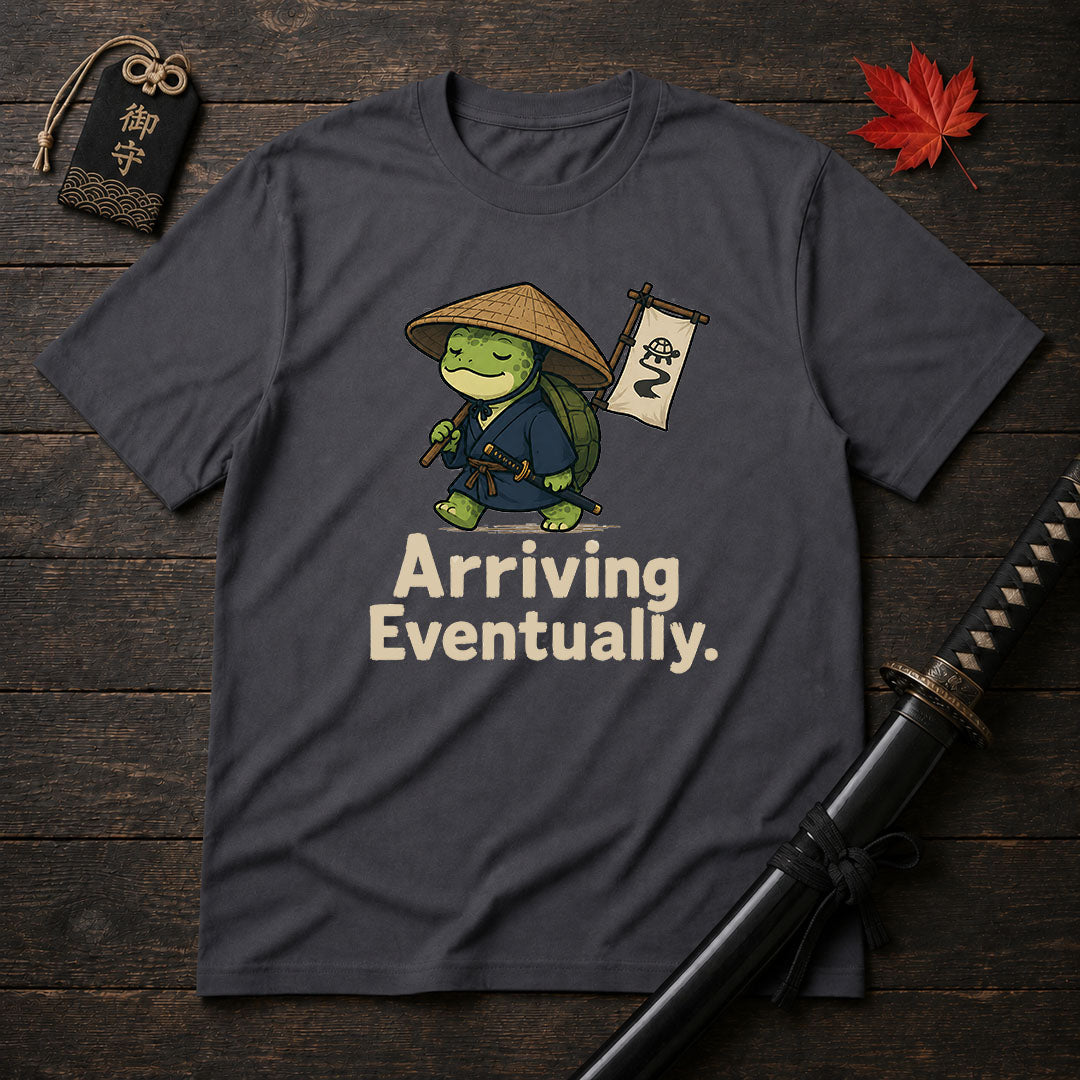 Samurai Turtle Arriving T-Shirt