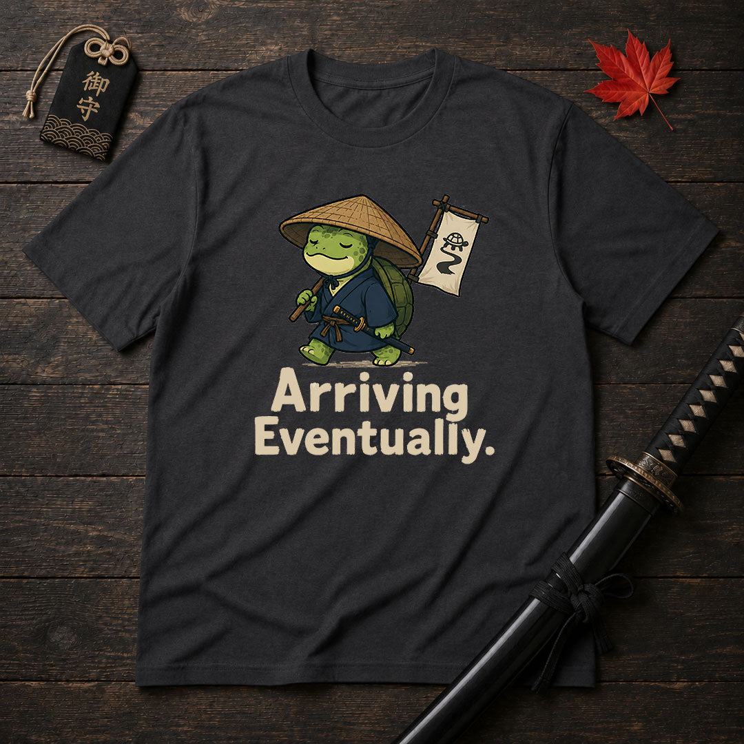 Samurai Turtle Arriving T-Shirt