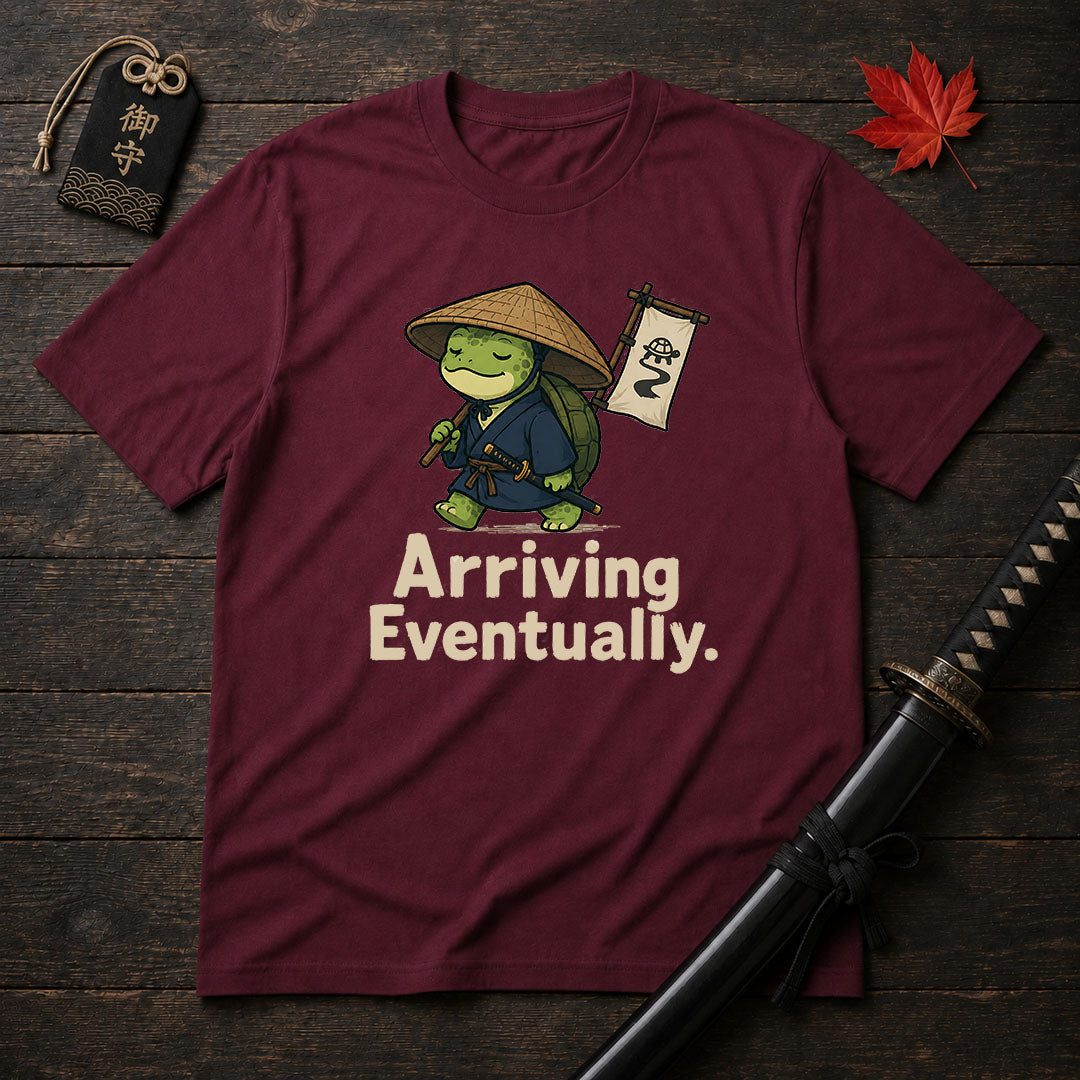 Samurai Turtle Arriving T-Shirt