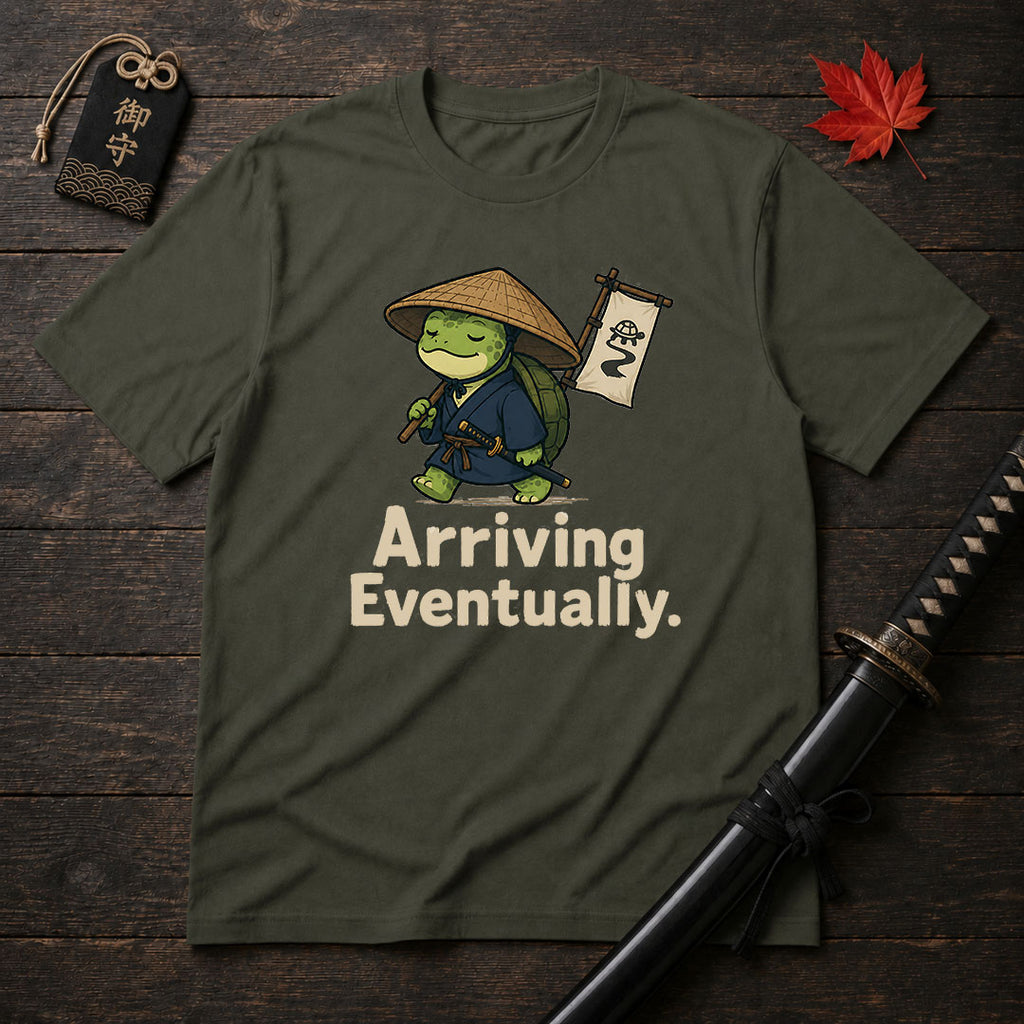 Samurai Turtle Arriving T-Shirt