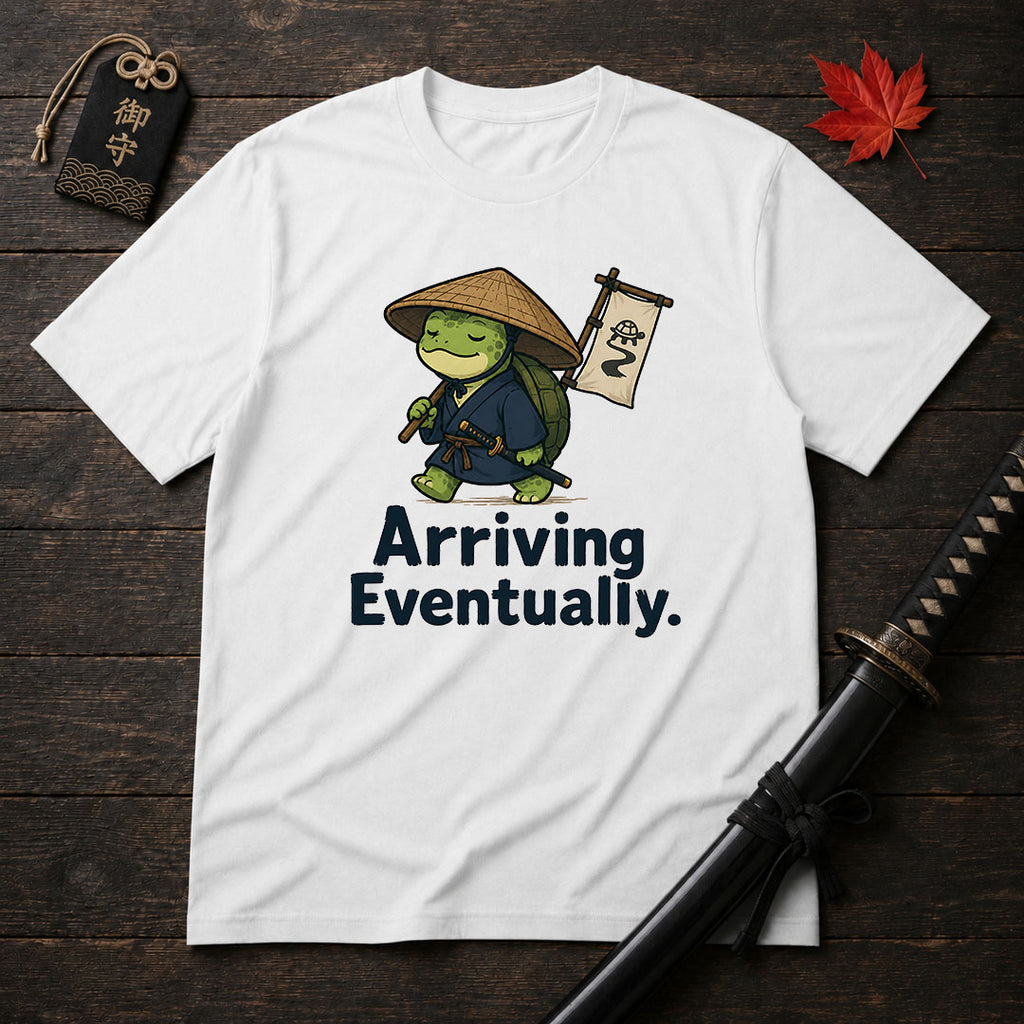 Samurai Turtle Arriving T-Shirt
