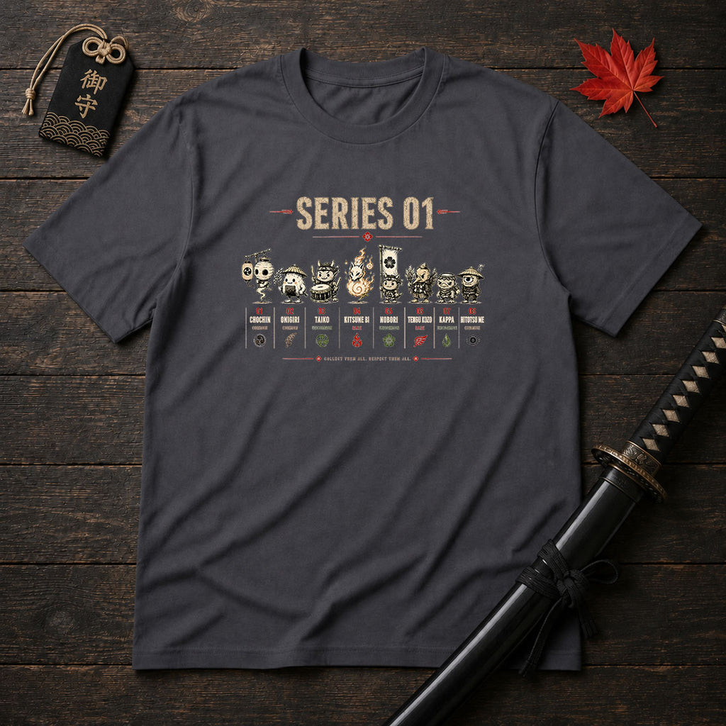 Series 01 Samurai Characters T-Shirt