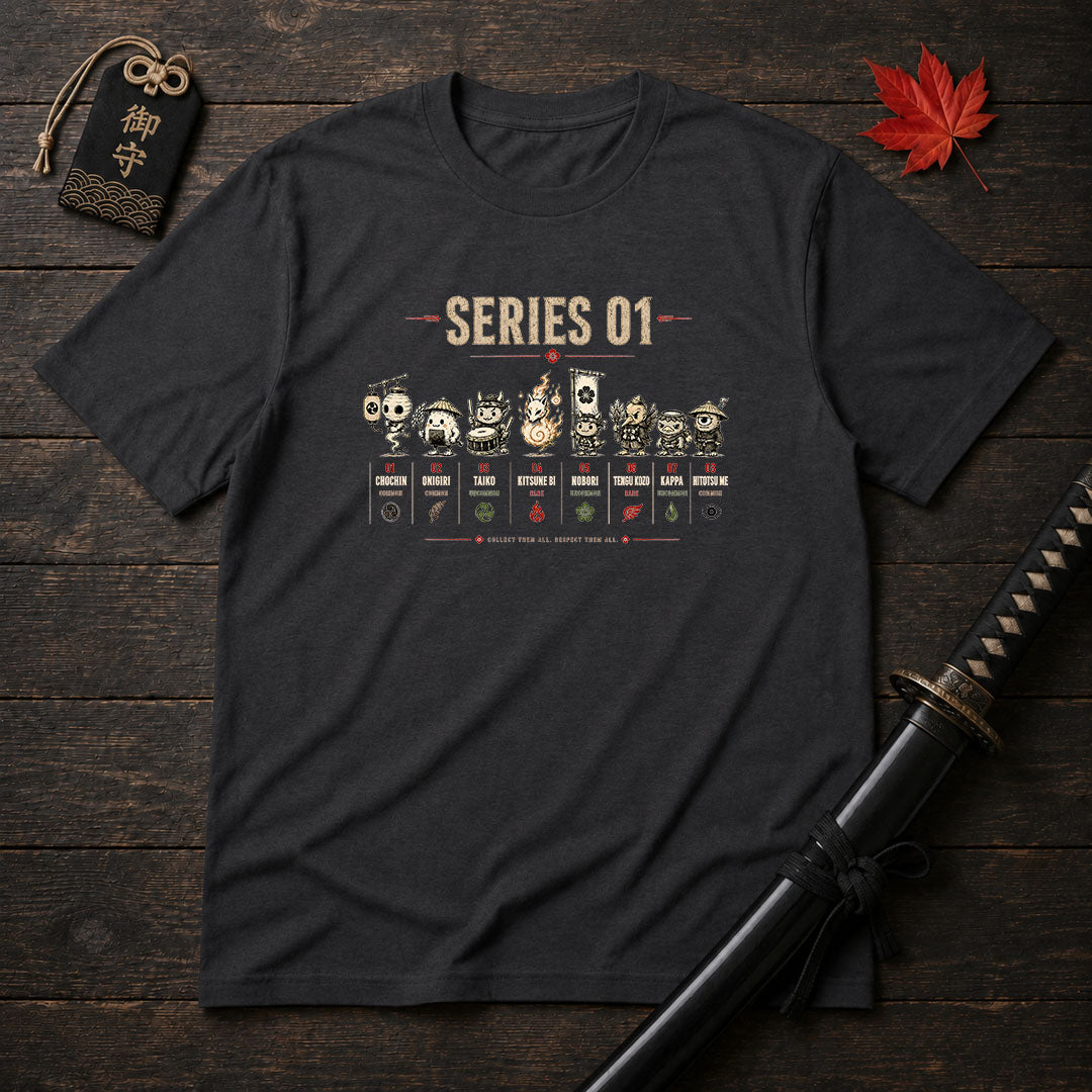 Series 01 Samurai Characters T-Shirt