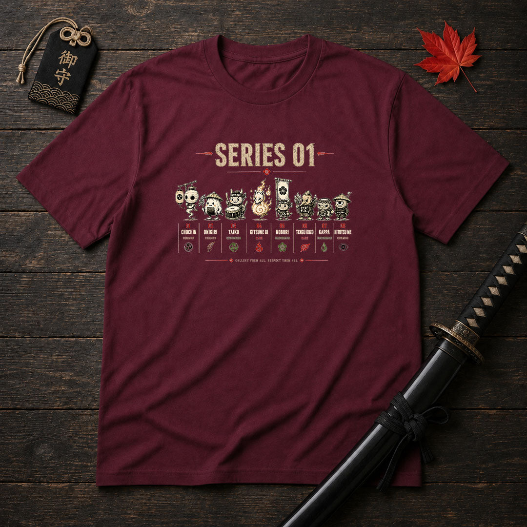 Series 01 Samurai Characters T-Shirt