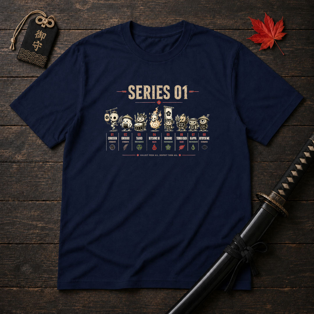 Series 01 Samurai Characters T-Shirt