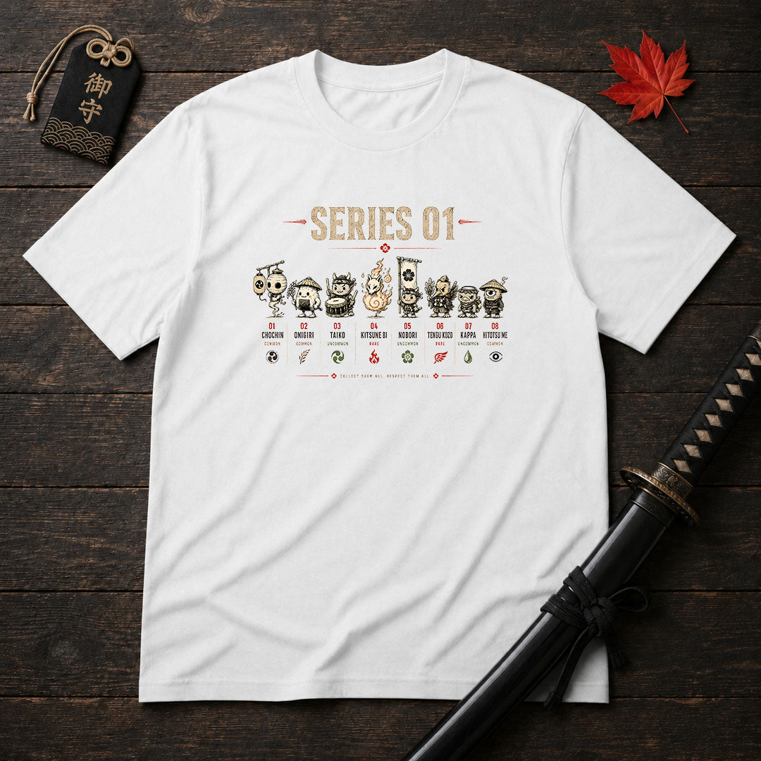 Series 01 Samurai Characters T-Shirt