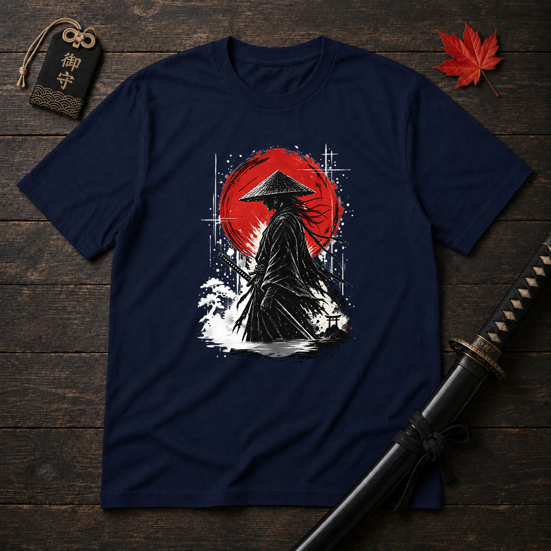 Shadow Samurai Silhouette T-Shirt