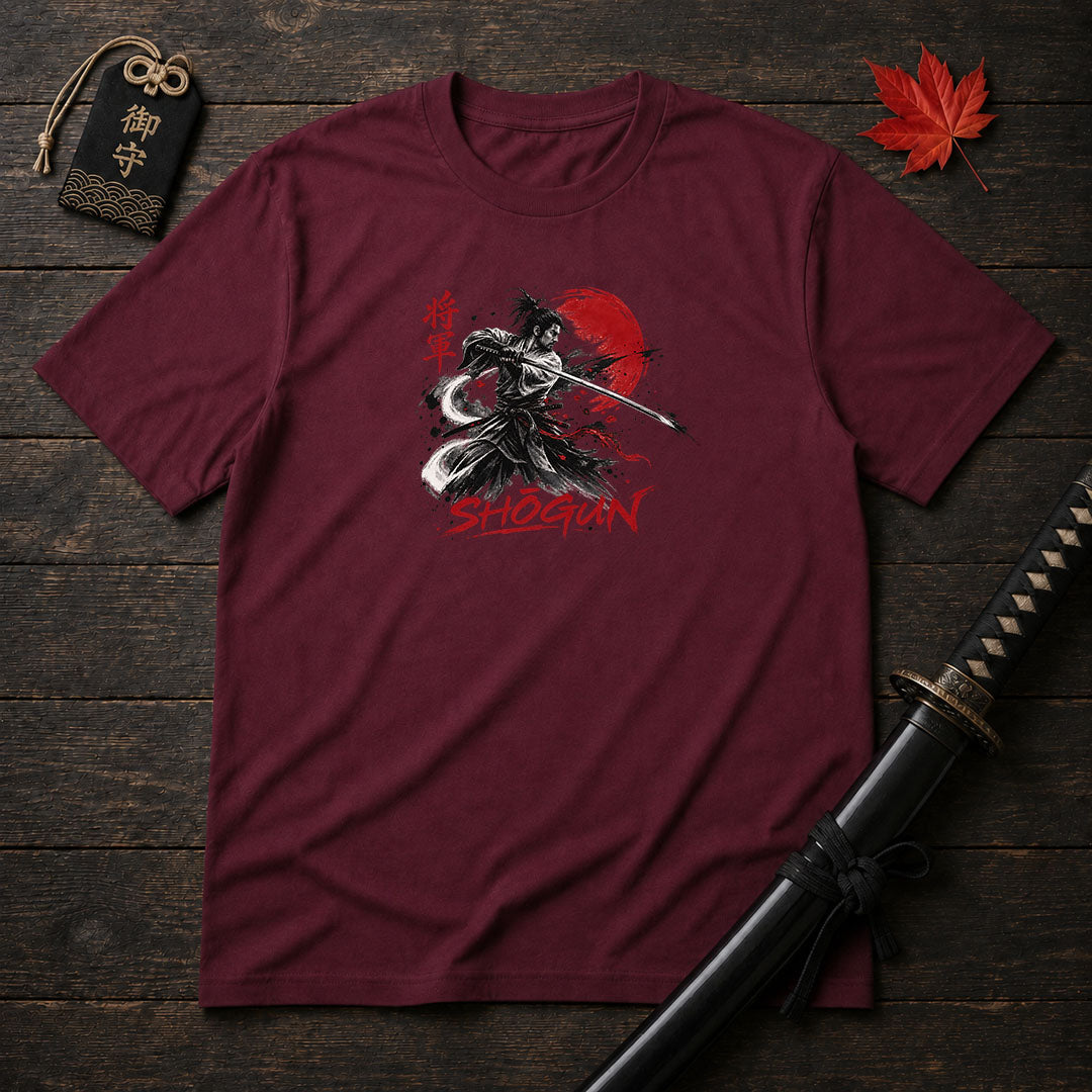 Shōgun Samurai Pose T-Shirt