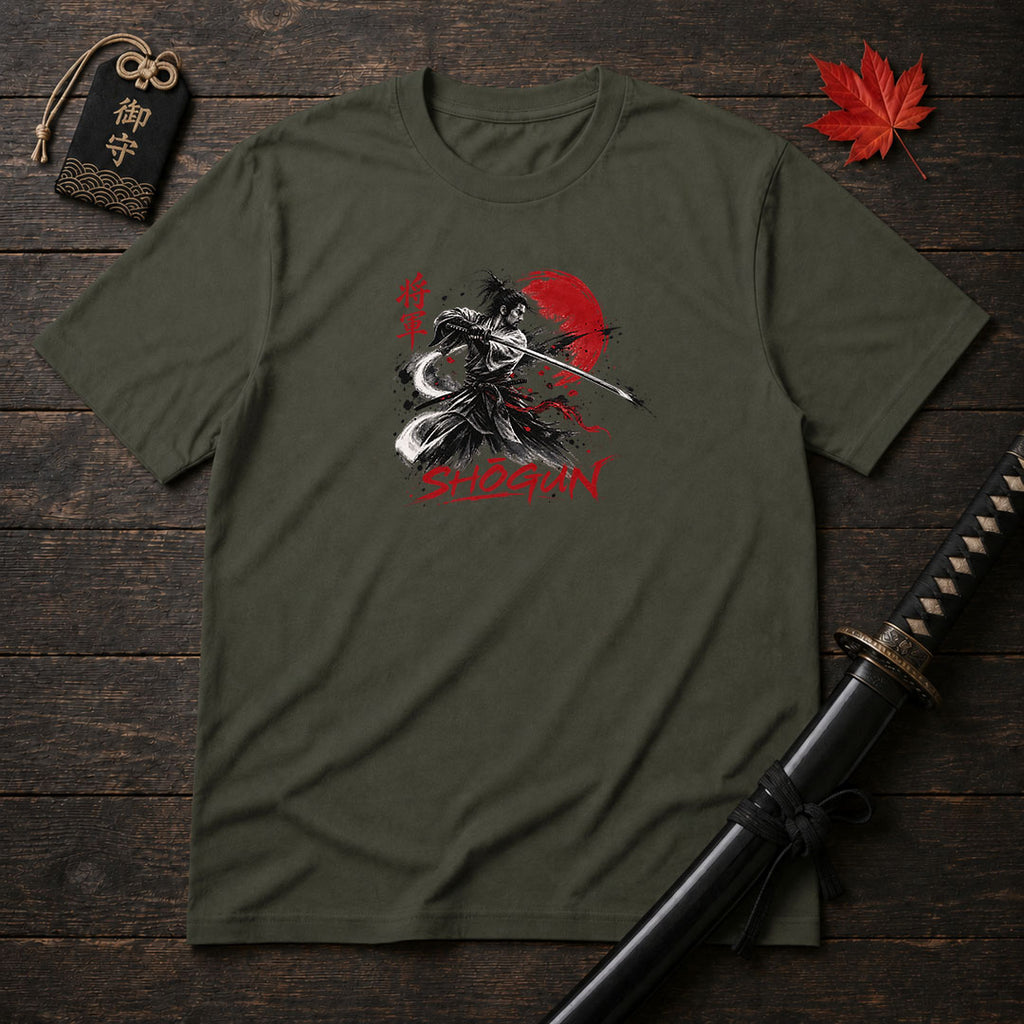 Shōgun Samurai Pose T-Shirt