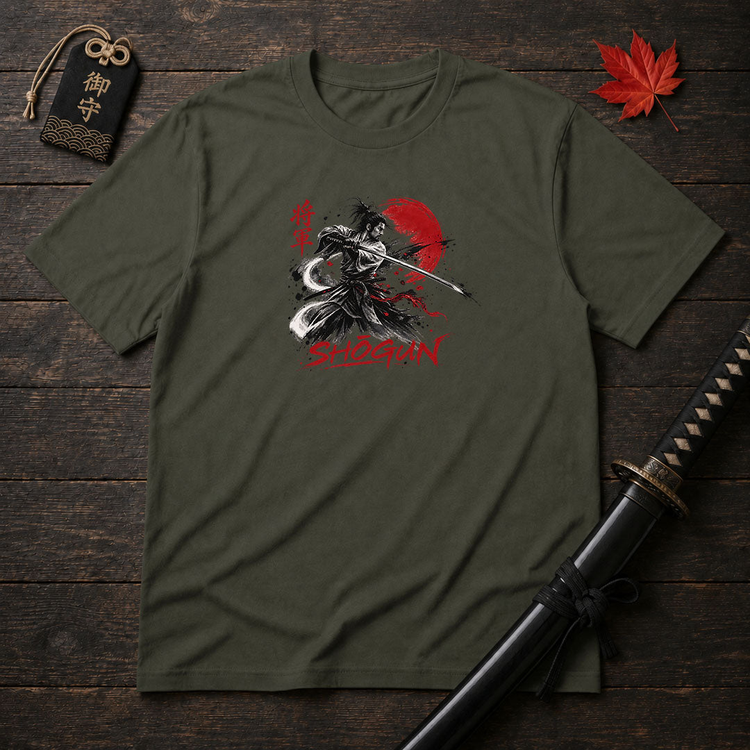 Shōgun Samurai Pose T-Shirt