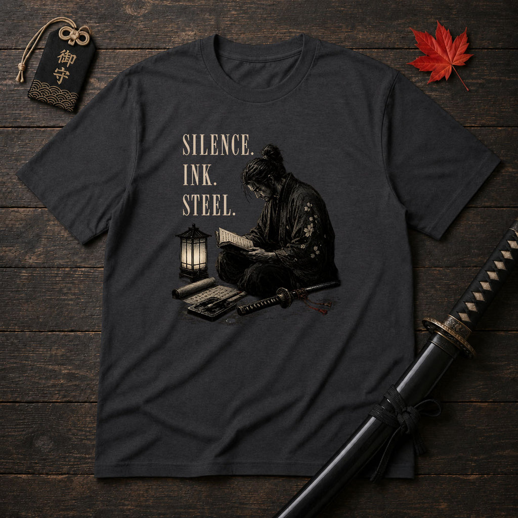 Silence. Ink. Steel. T-Shirt