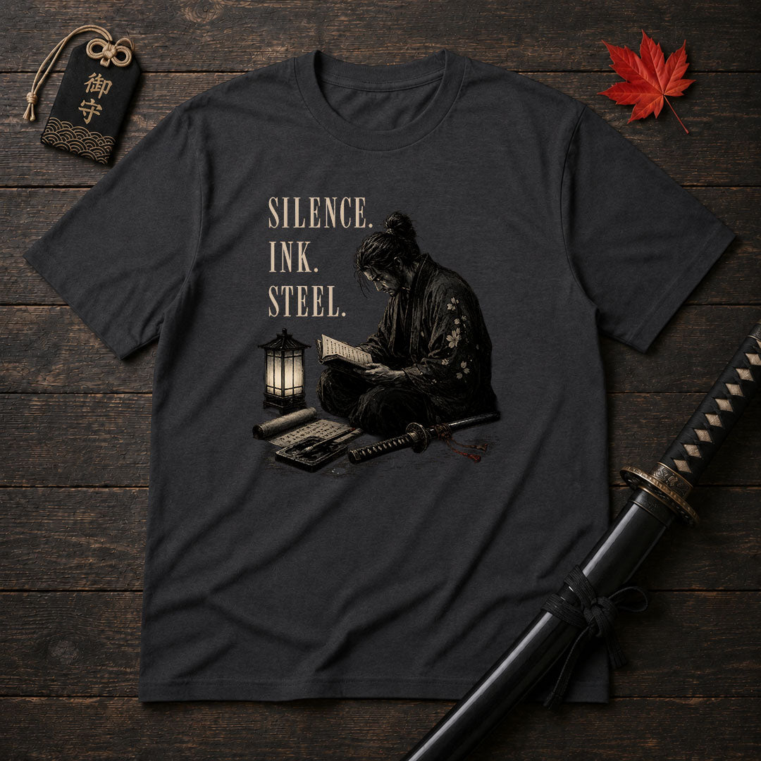 Silence. Ink. Steel. T-Shirt