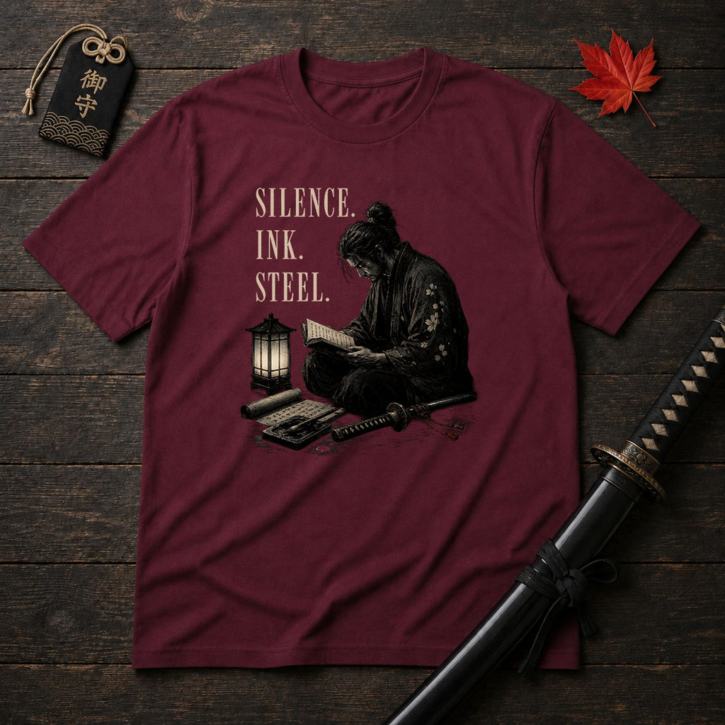 Silence. Ink. Steel. T-Shirt