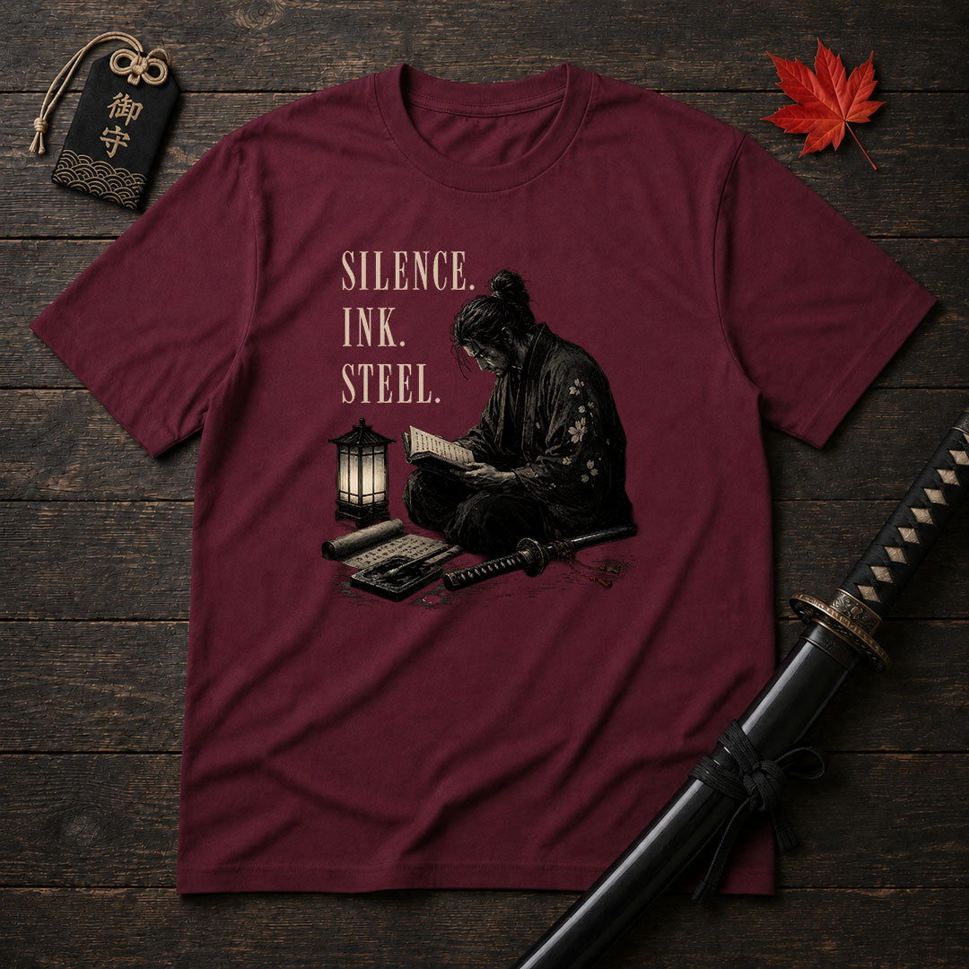 Silence. Ink. Steel. T-Shirt