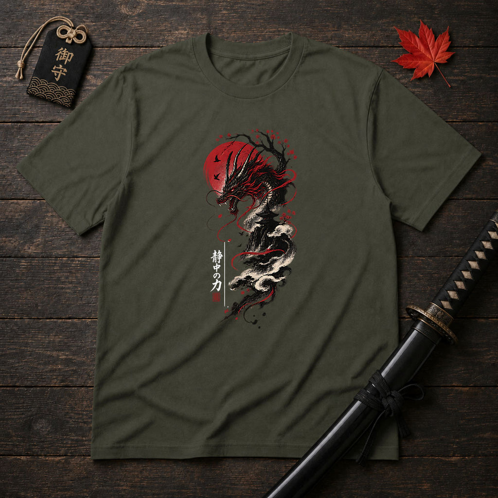Silent Strength Dragon T-Shirt