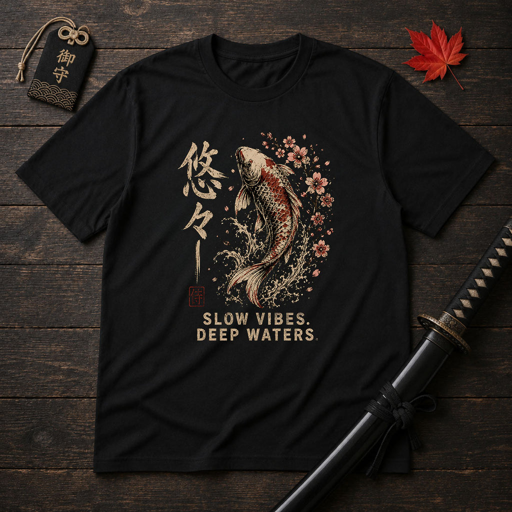 Slow Vibes Deep Waters T-Shirt