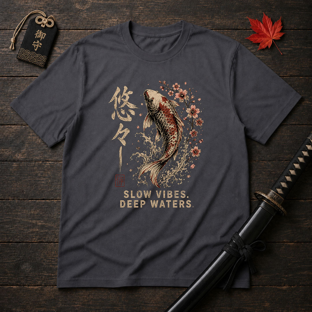 Slow Vibes Deep Waters T-Shirt