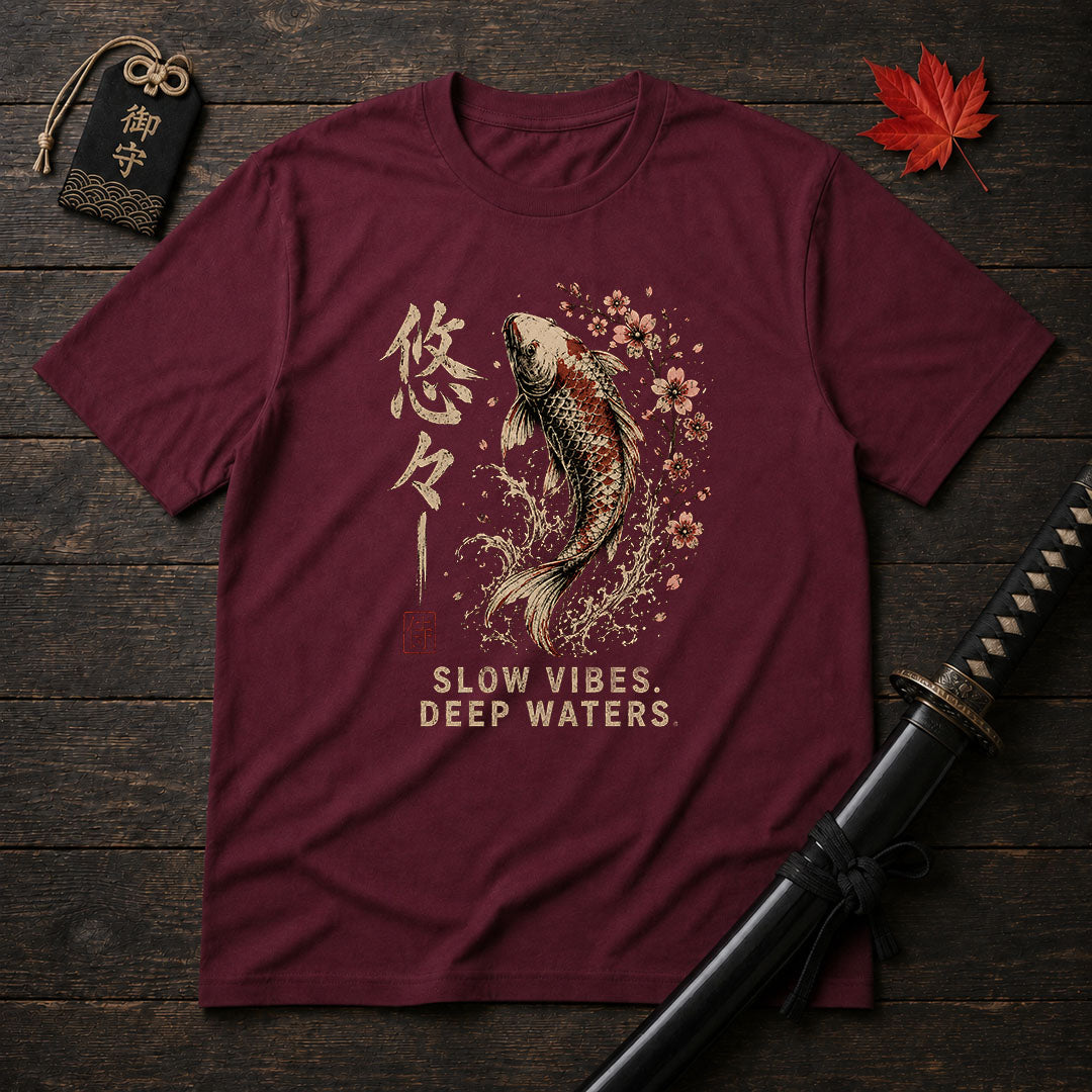 Slow Vibes Deep Waters T-Shirt