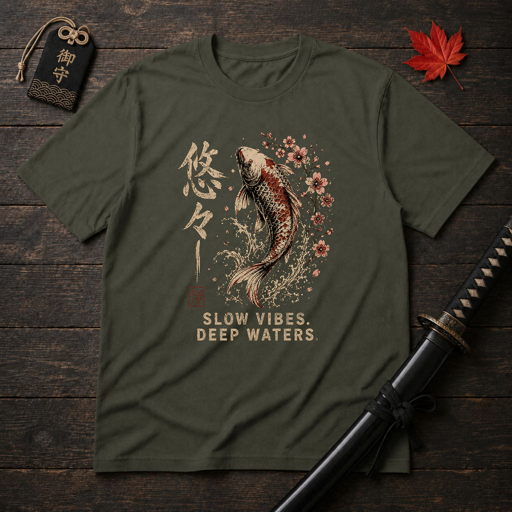 Slow Vibes Deep Waters T-Shirt