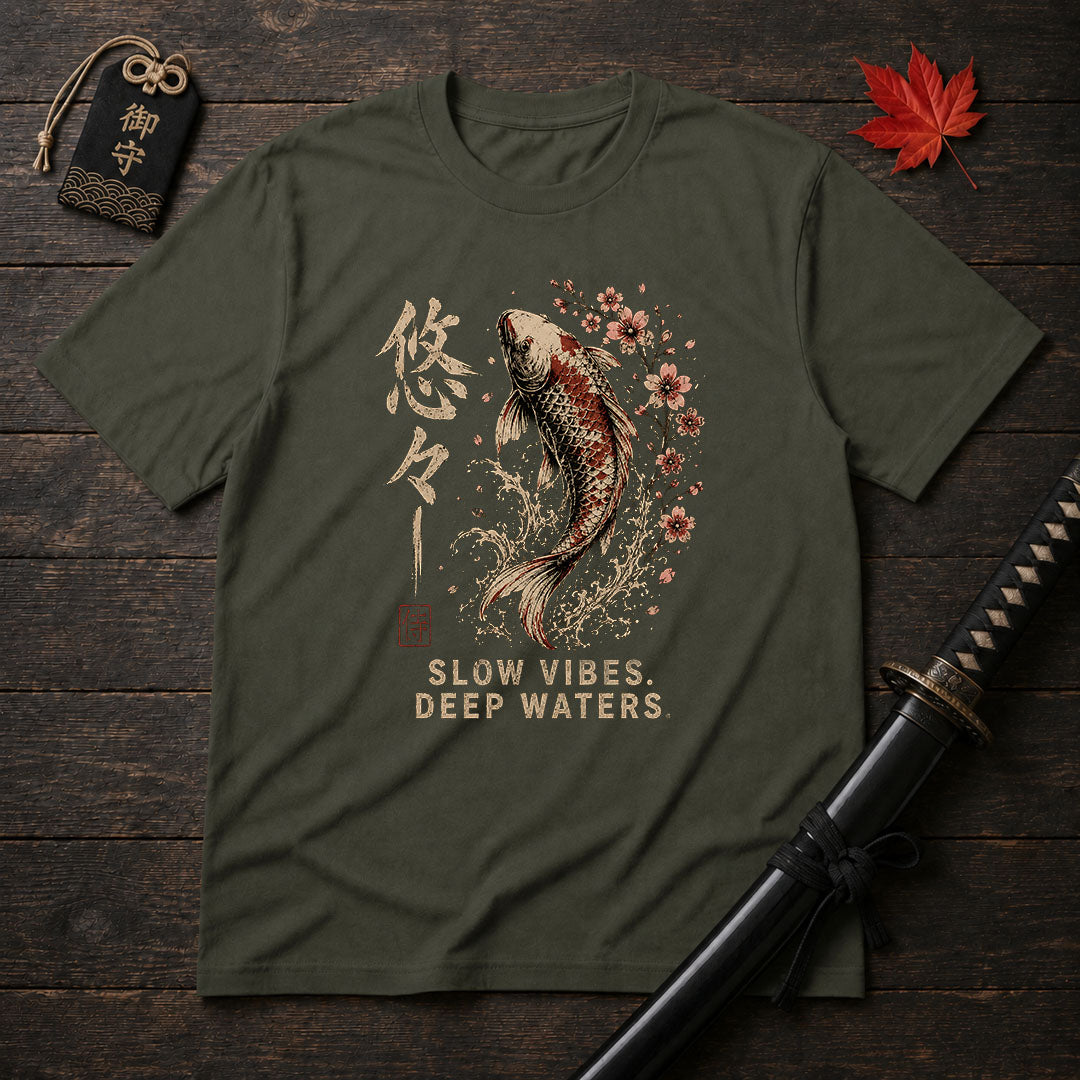 Slow Vibes Deep Waters T-Shirt