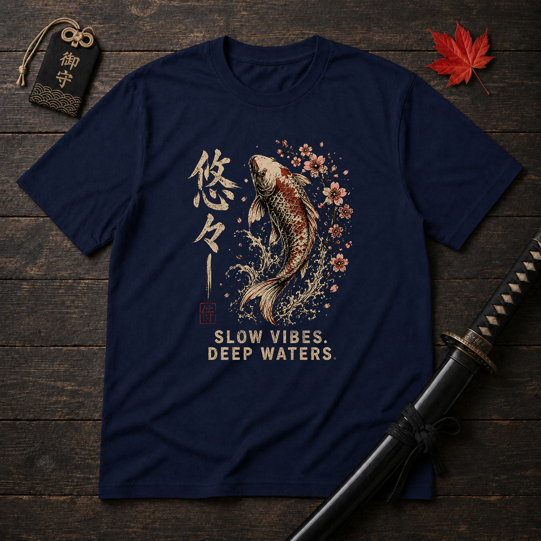 Slow Vibes Deep Waters T-Shirt