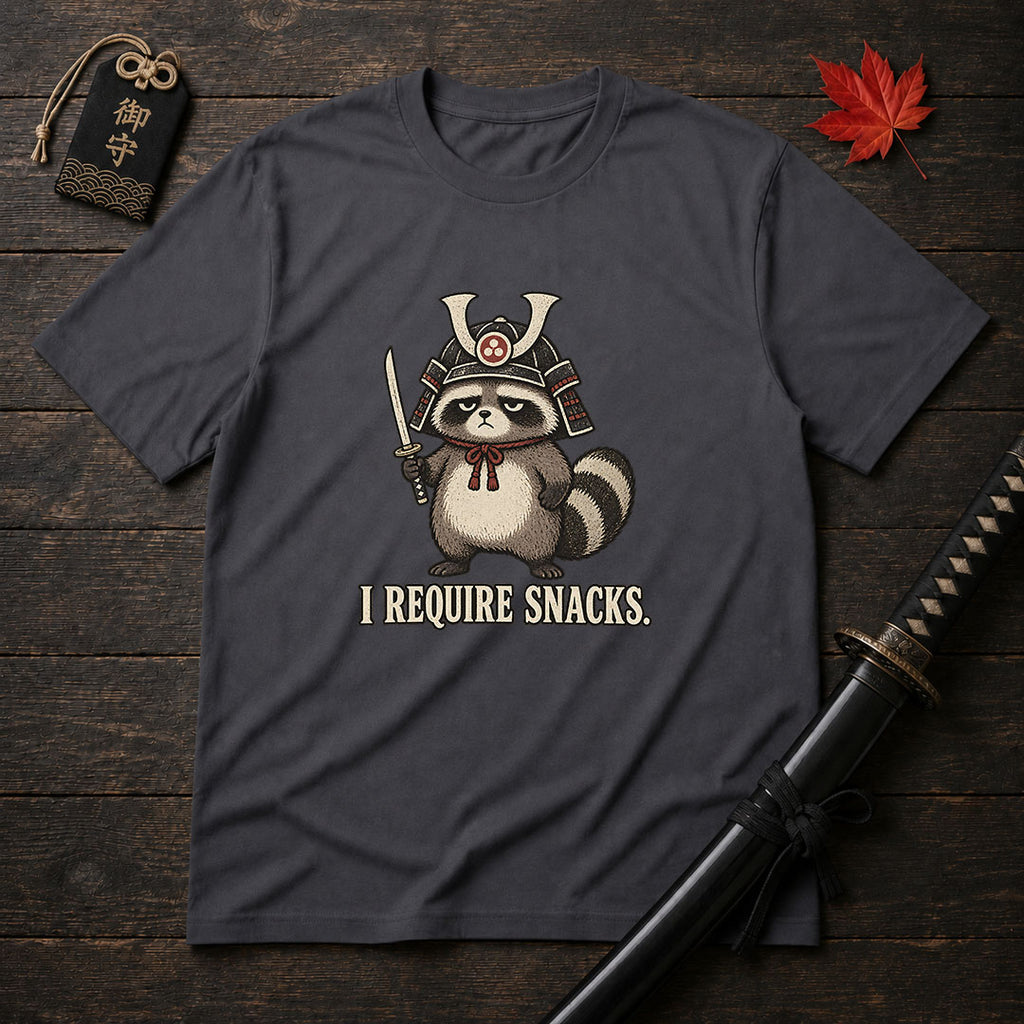 Stoic Samurai Raccoon T-Shirt