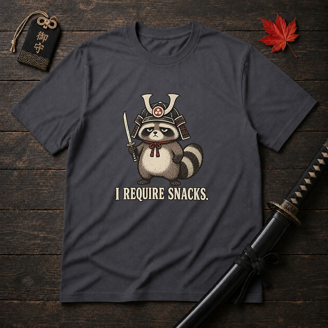 Stoic Samurai Raccoon T-Shirt