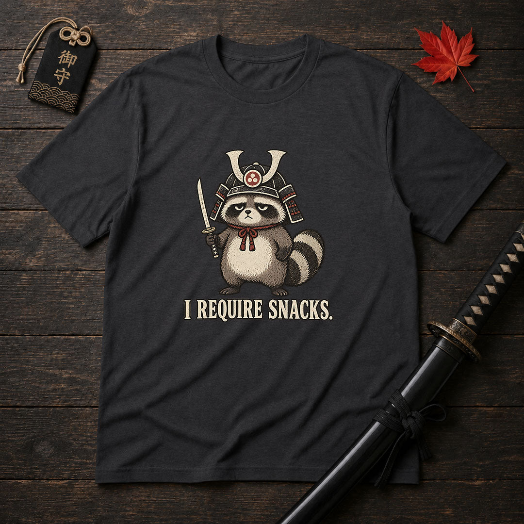 Stoic Samurai Raccoon T-Shirt