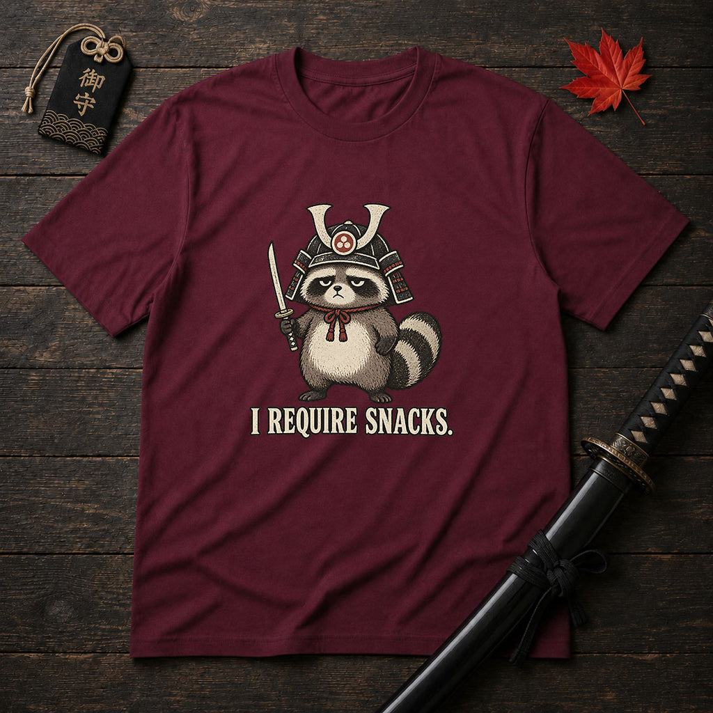 Stoic Samurai Raccoon T-Shirt