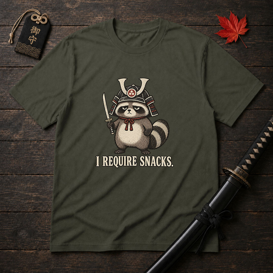 Stoic Samurai Raccoon T-Shirt