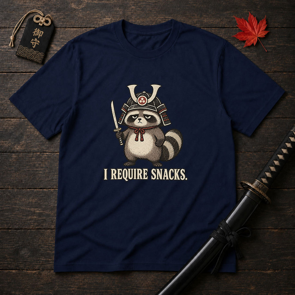 Stoic Samurai Raccoon T-Shirt