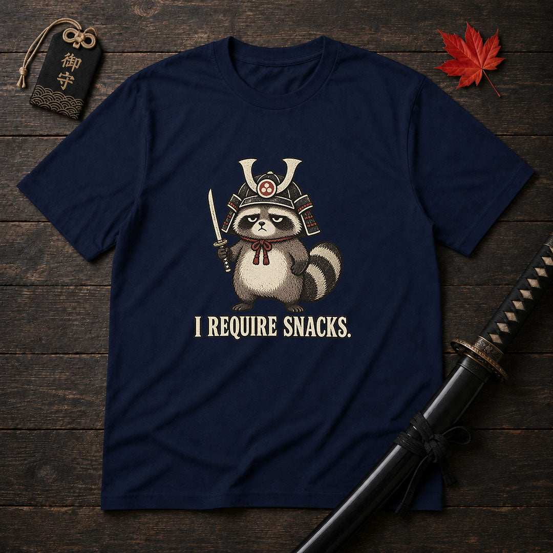 Stoic Samurai Raccoon T-Shirt