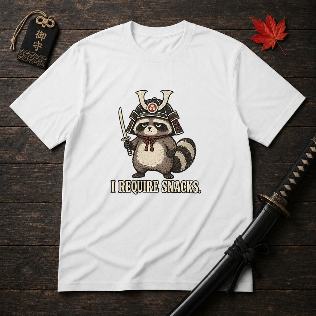 Stoic Samurai Raccoon T-Shirt