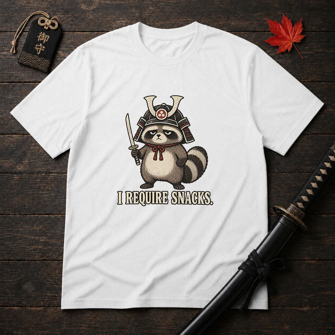 Stoic Samurai Raccoon T-Shirt