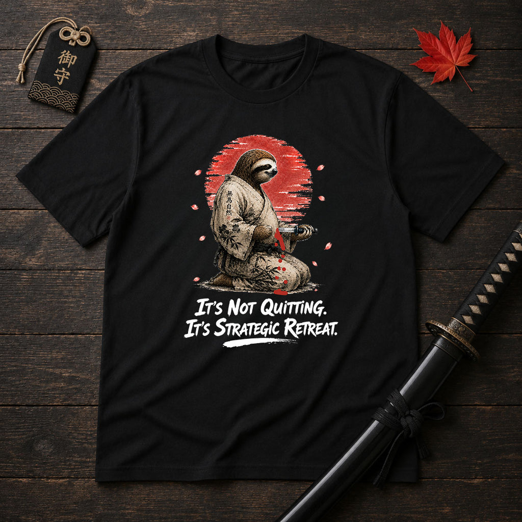 Strategic Retreat Samurai T-Shirt
