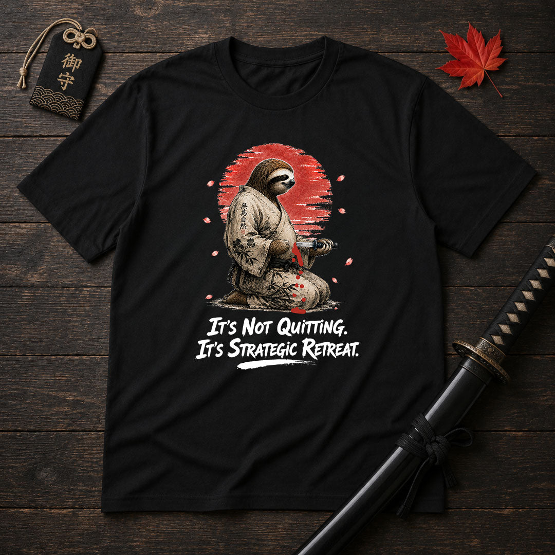 Strategic Retreat Samurai T-Shirt