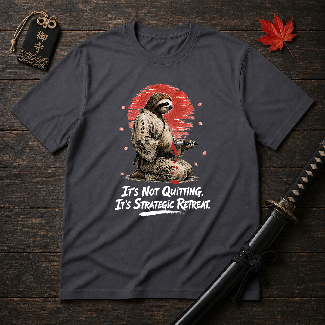 Strategic Retreat Samurai T-Shirt