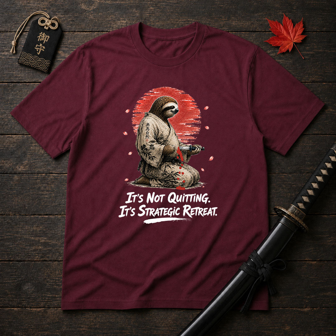 Strategic Retreat Samurai T-Shirt