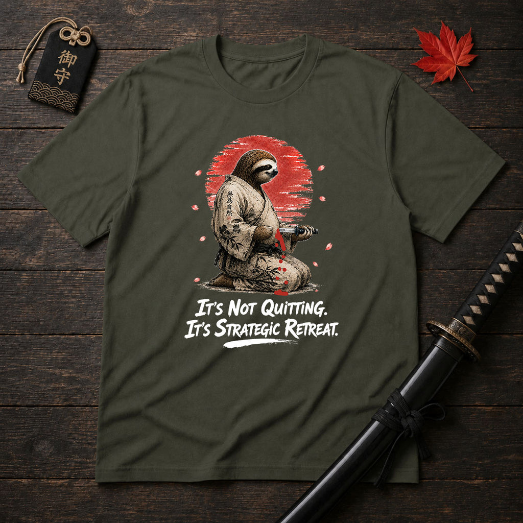 Strategic Retreat Samurai T-Shirt