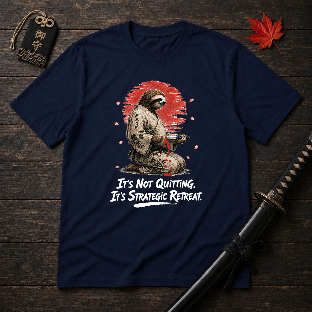 Strategic Retreat Samurai T-Shirt