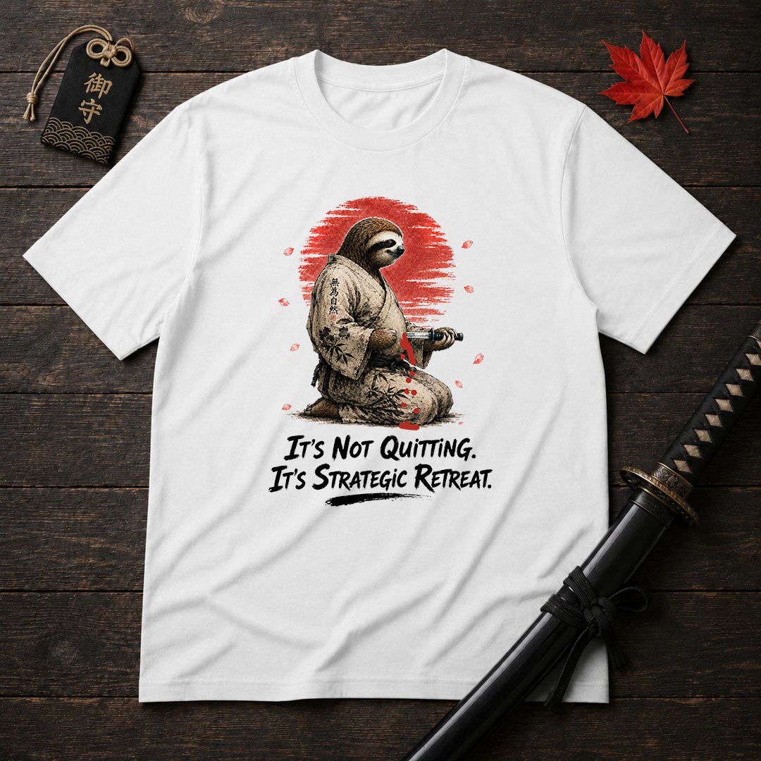 Strategic Retreat Samurai T-Shirt