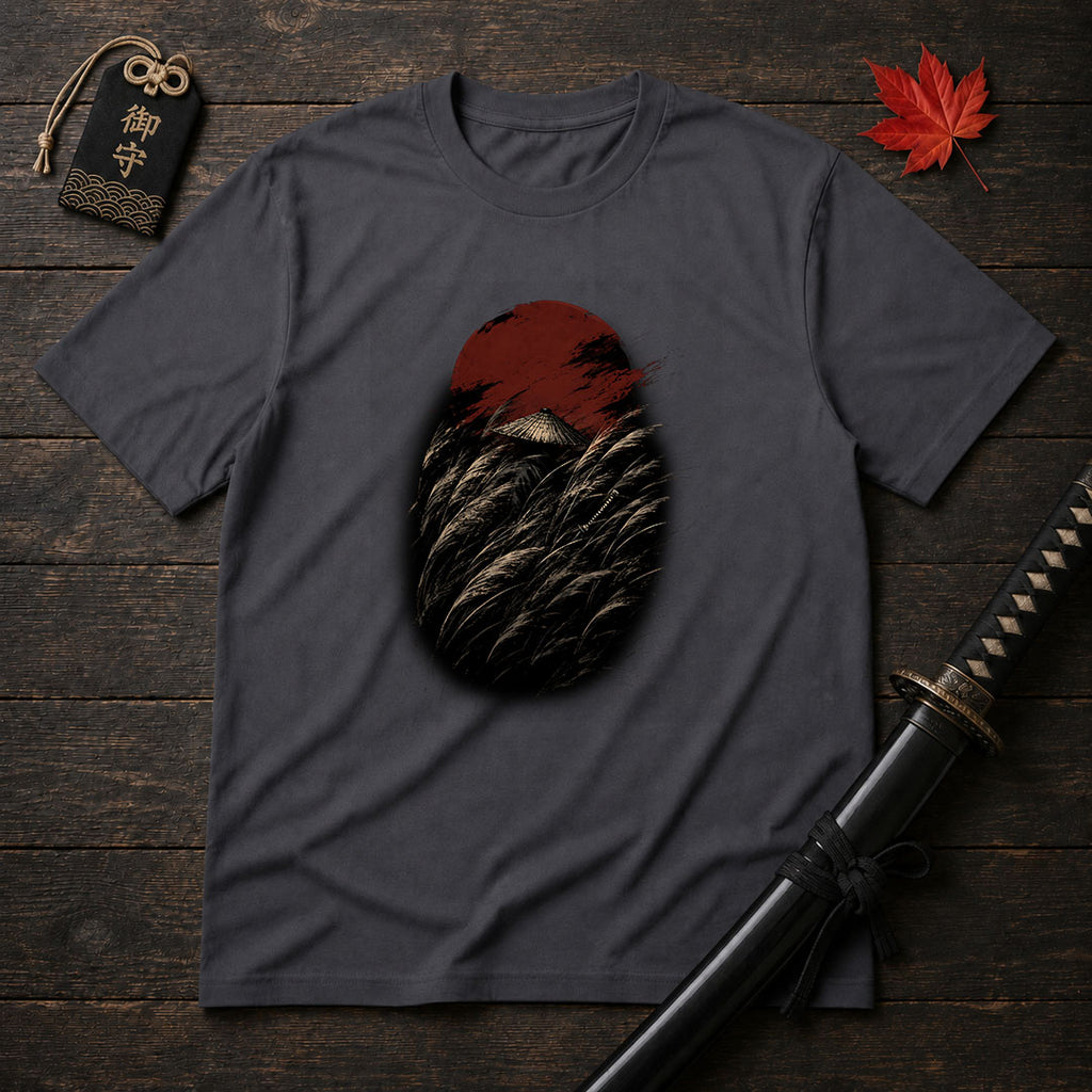 Straw Hat in Reeds T-Shirt