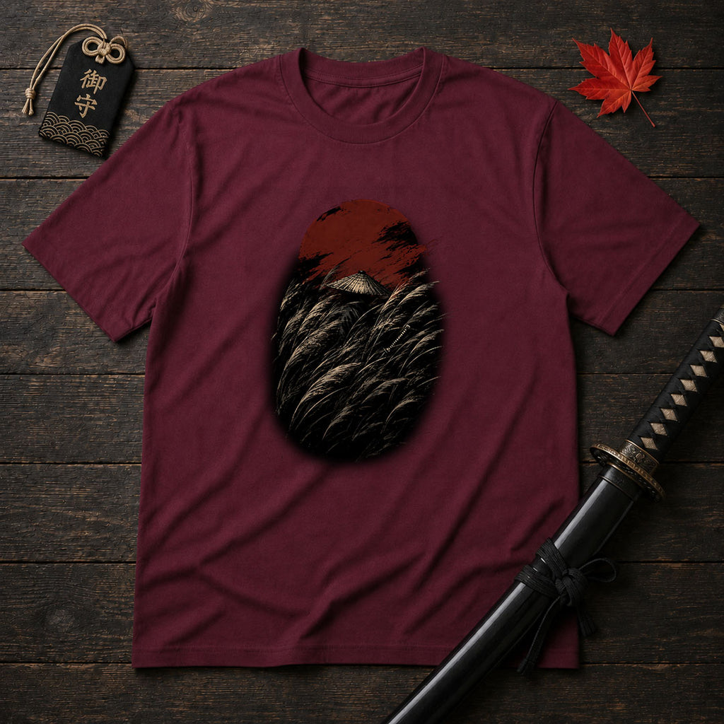 Straw Hat in Reeds T-Shirt
