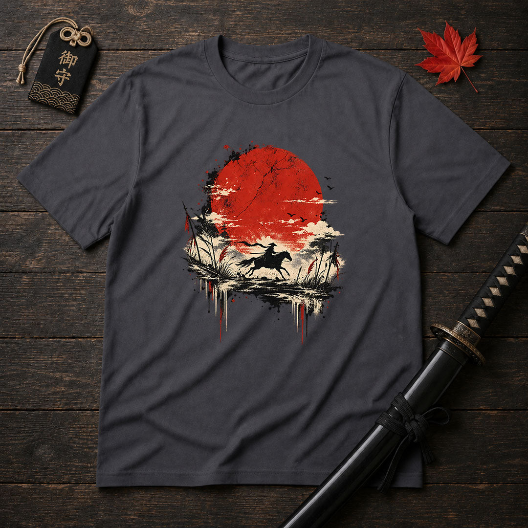 Sunset Ronin Rider T-Shirt