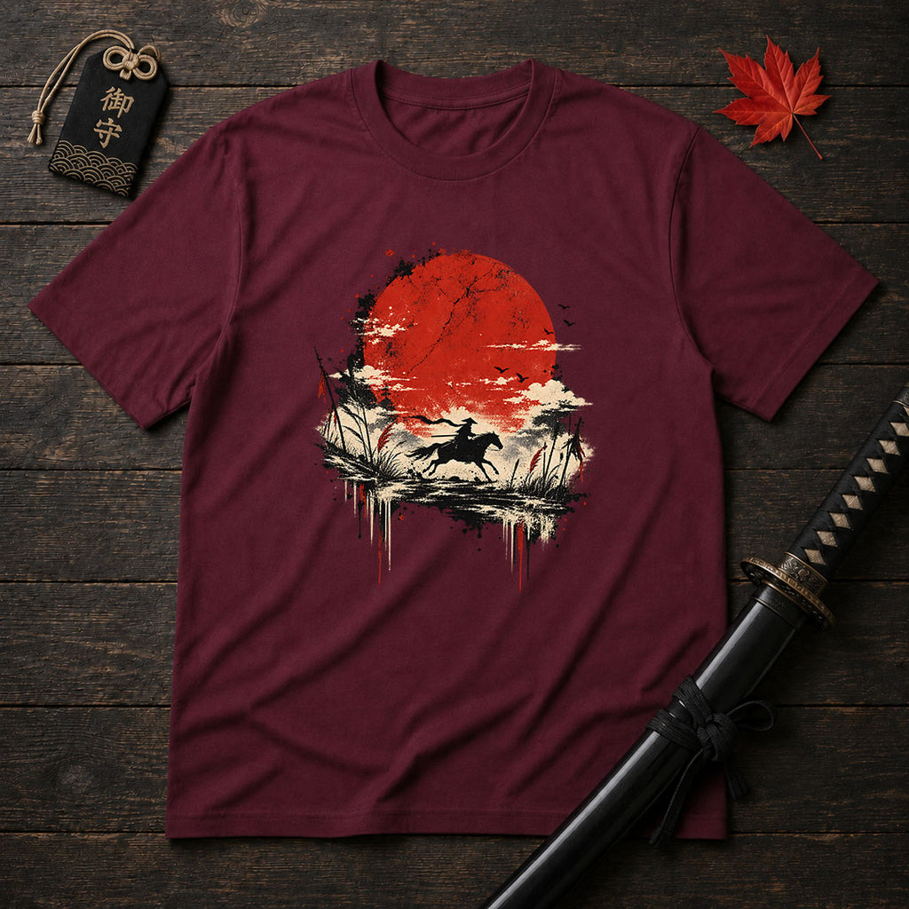 Sunset Ronin Rider T-Shirt