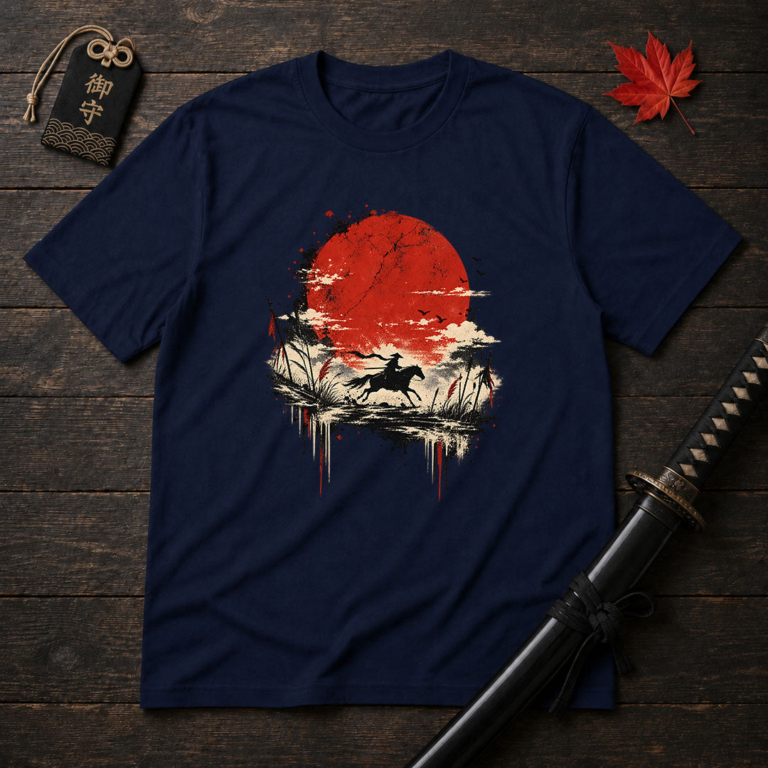 Sunset Ronin Rider T-Shirt