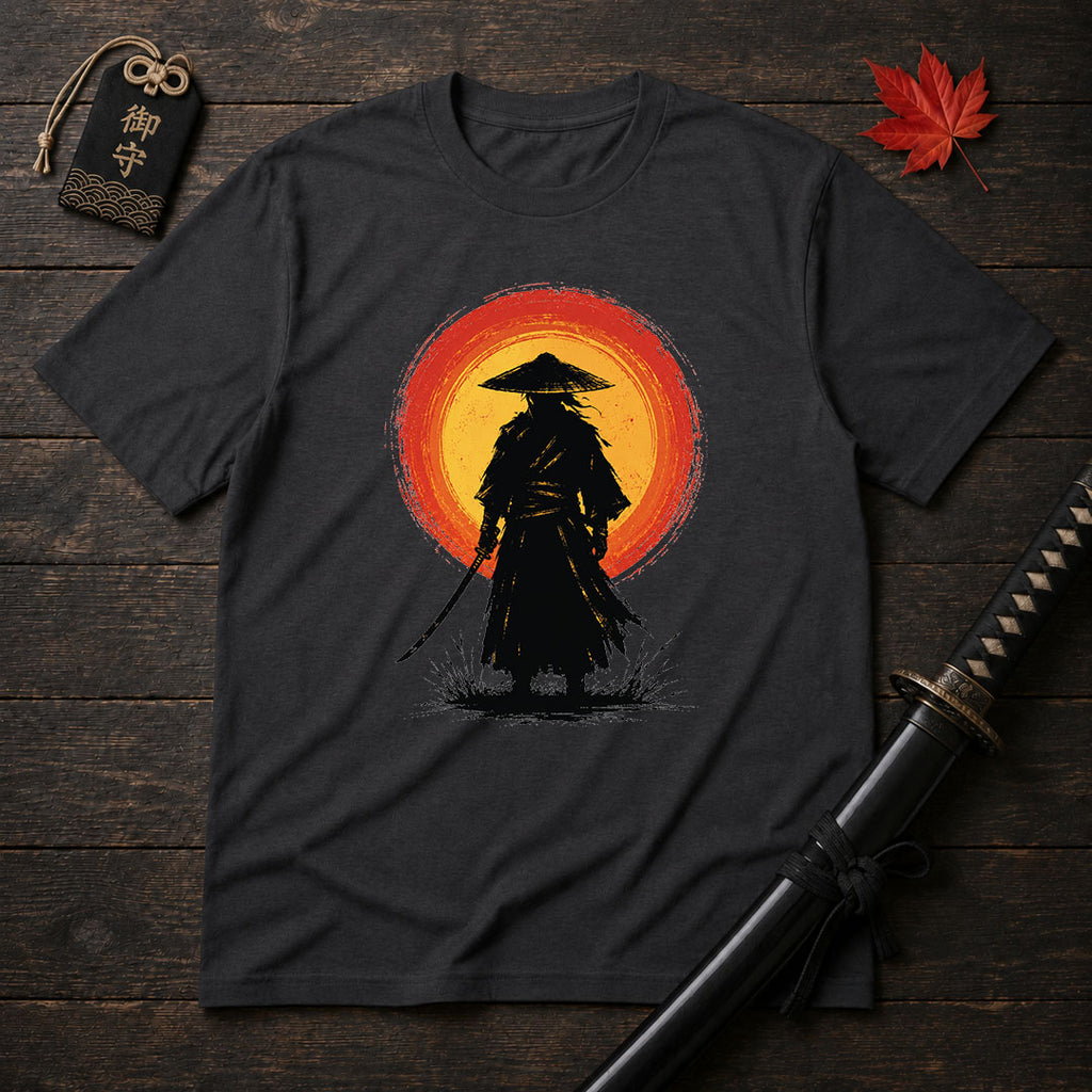 Sunset Ronin Silhouette T-Shirt