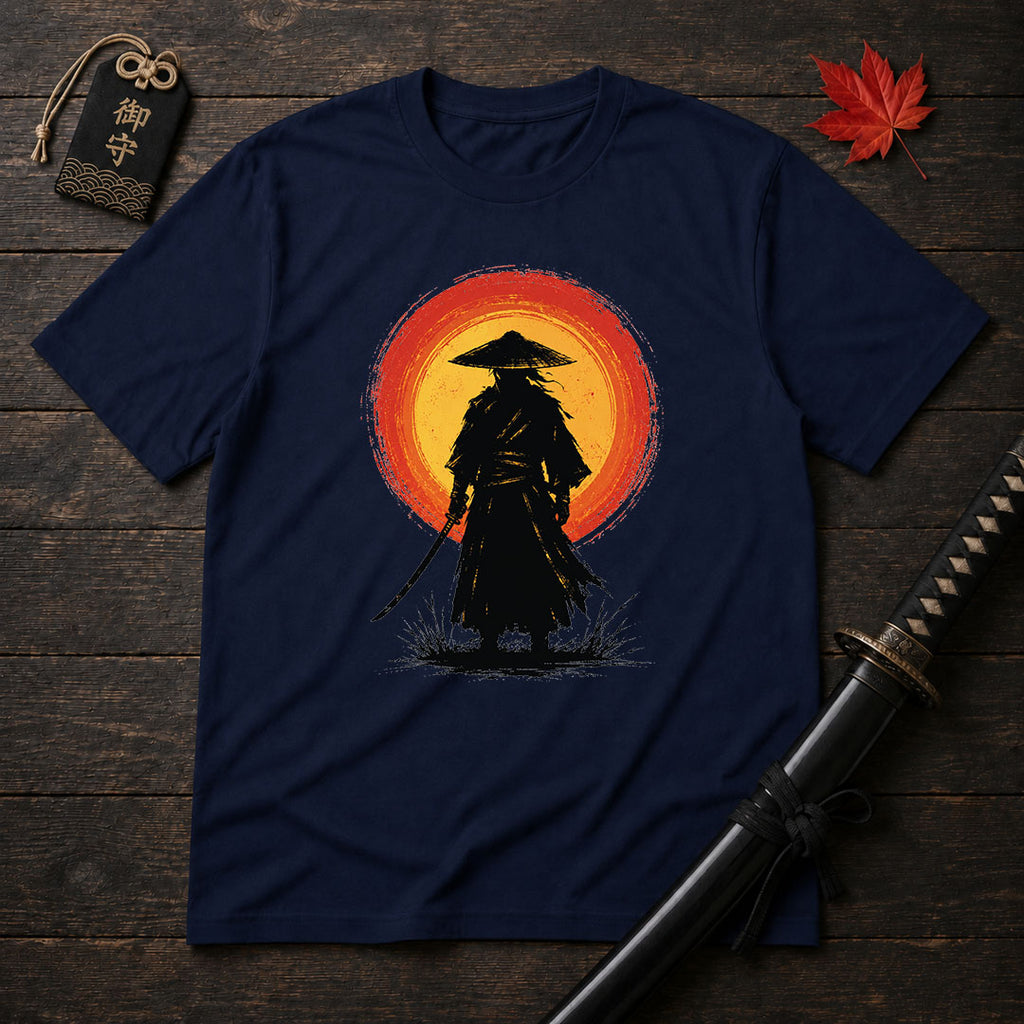 Sunset Ronin Silhouette T-Shirt